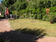 Der Garten vor Beginn des Projektes.